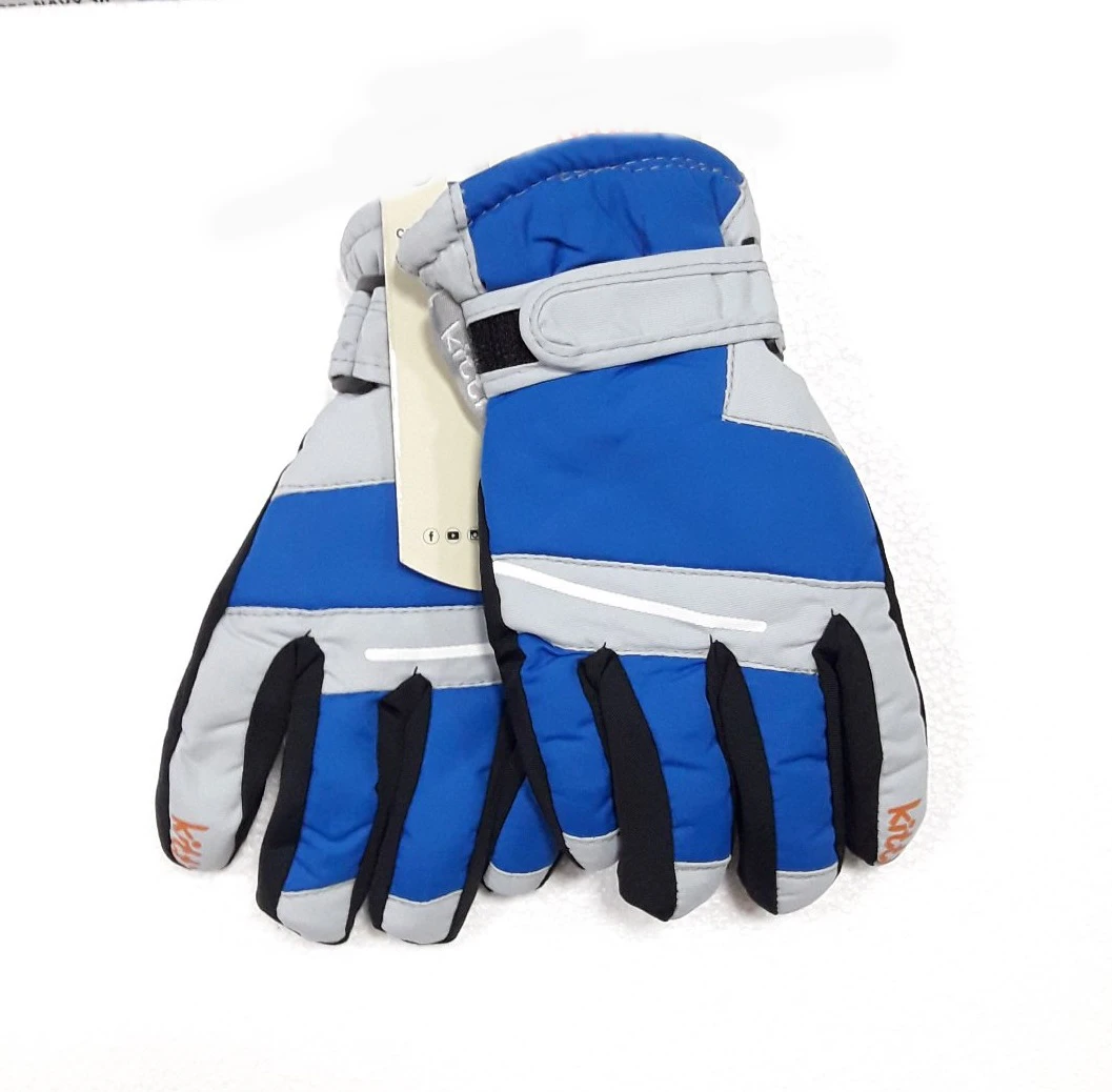 Ski rukavice blue-grey 421 